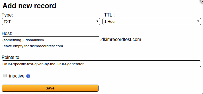 What DKIM Record?